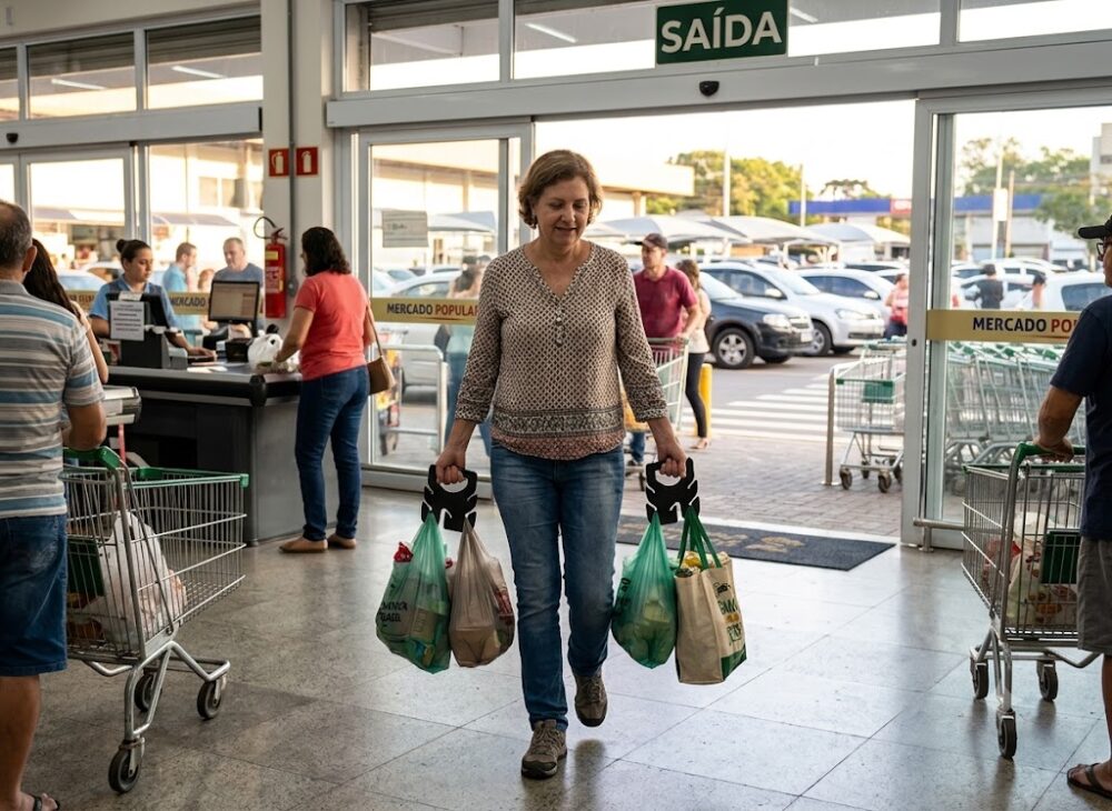 Suporte para carregar sacola em Guarulhos